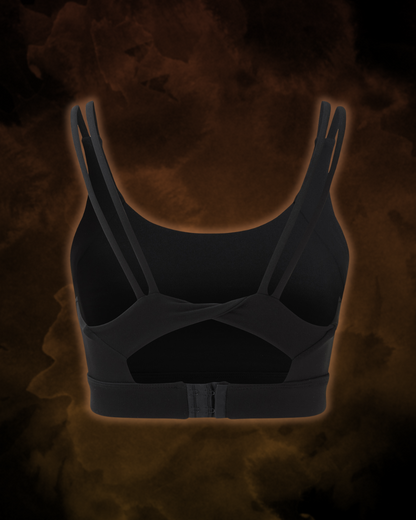 Twist Back Sports Bra